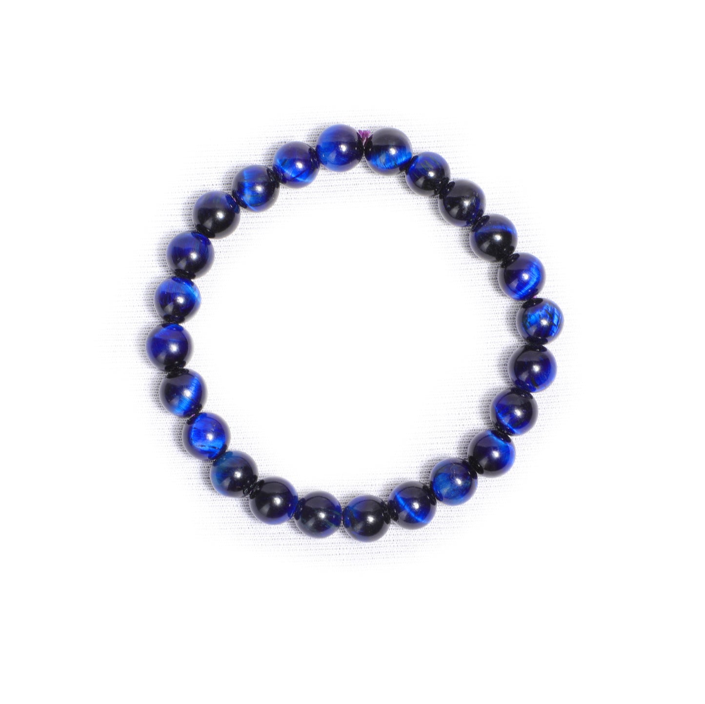 Blue Cat's Eye 08mm Beads Healing Bracelet