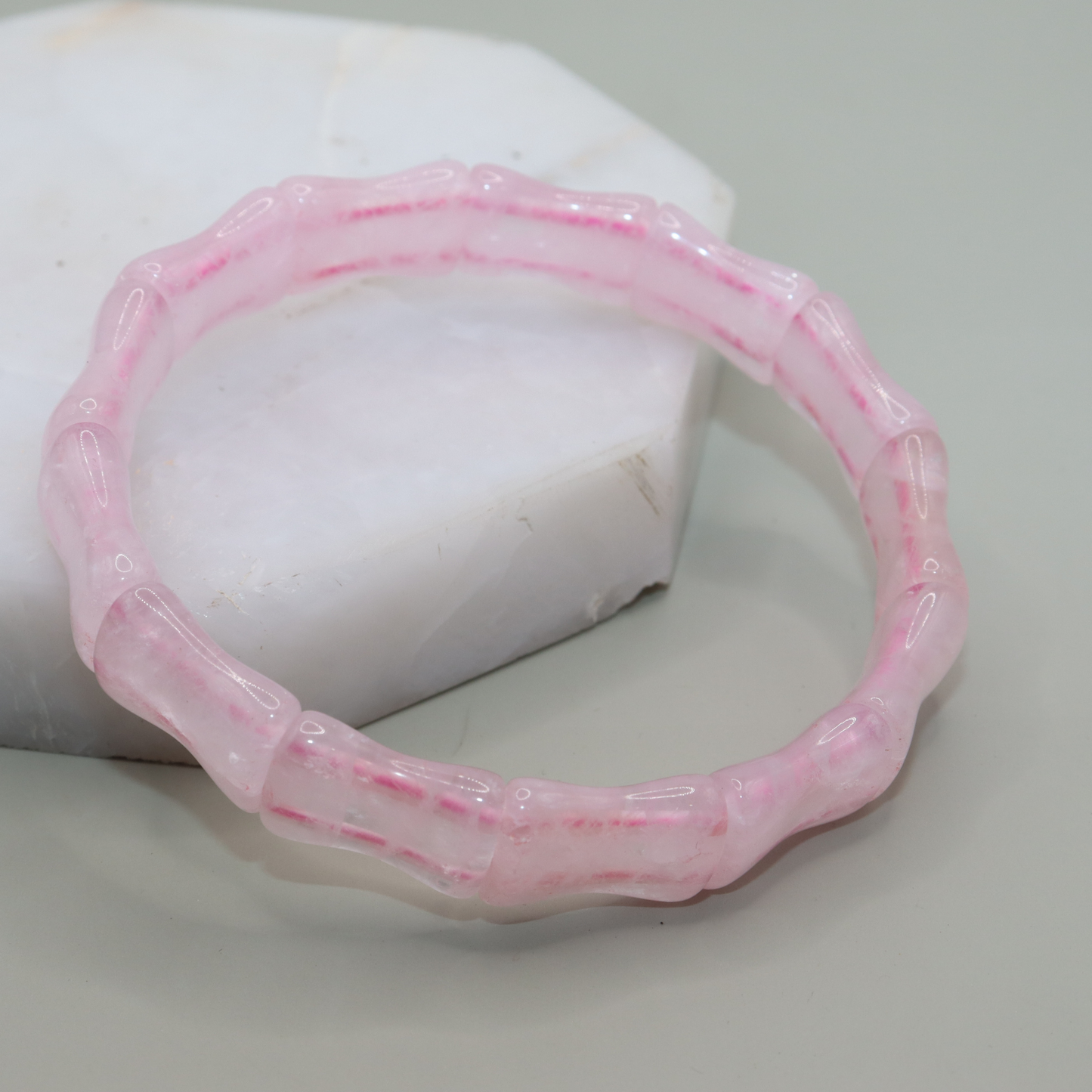 Pink Rose Quartz Bracelet