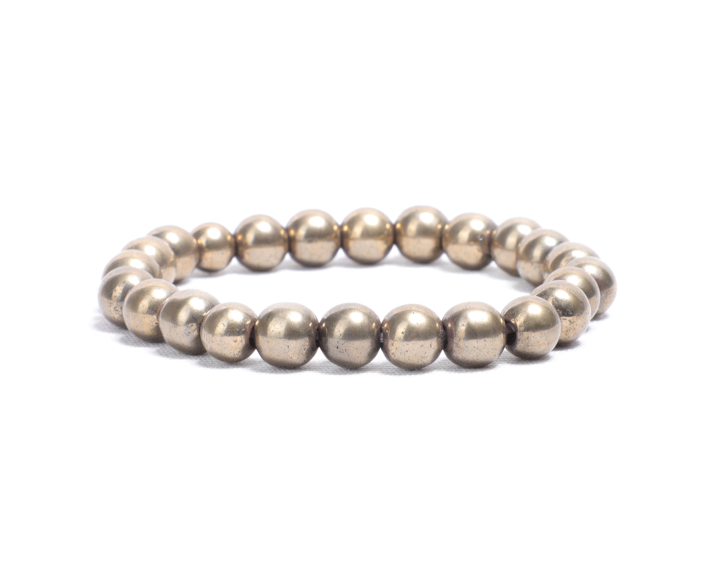 Peru Pyrite Healing 8mm Gemstone Bracelet