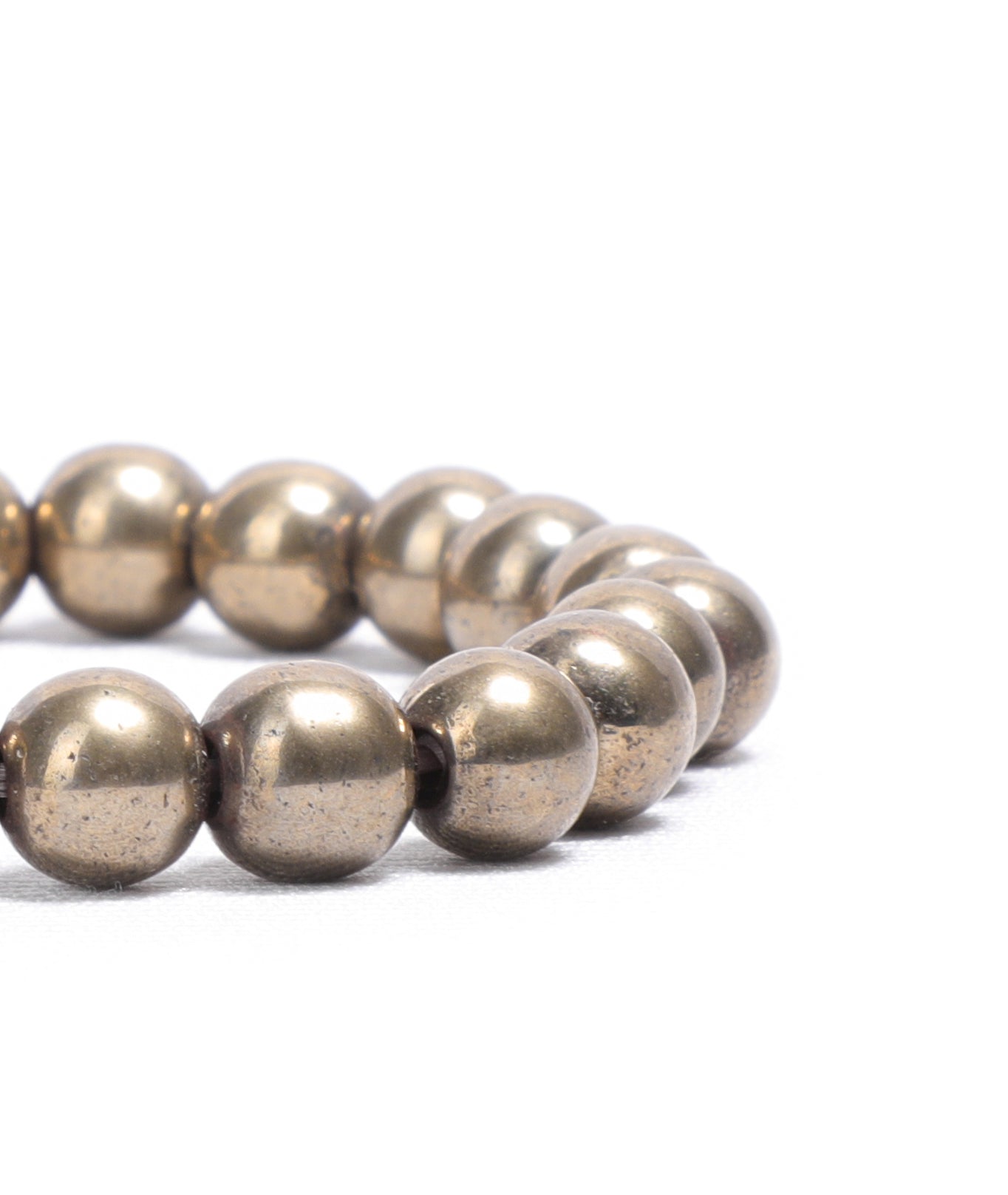Peru Pyrite Healing 8mm Gemstone Bracelet
