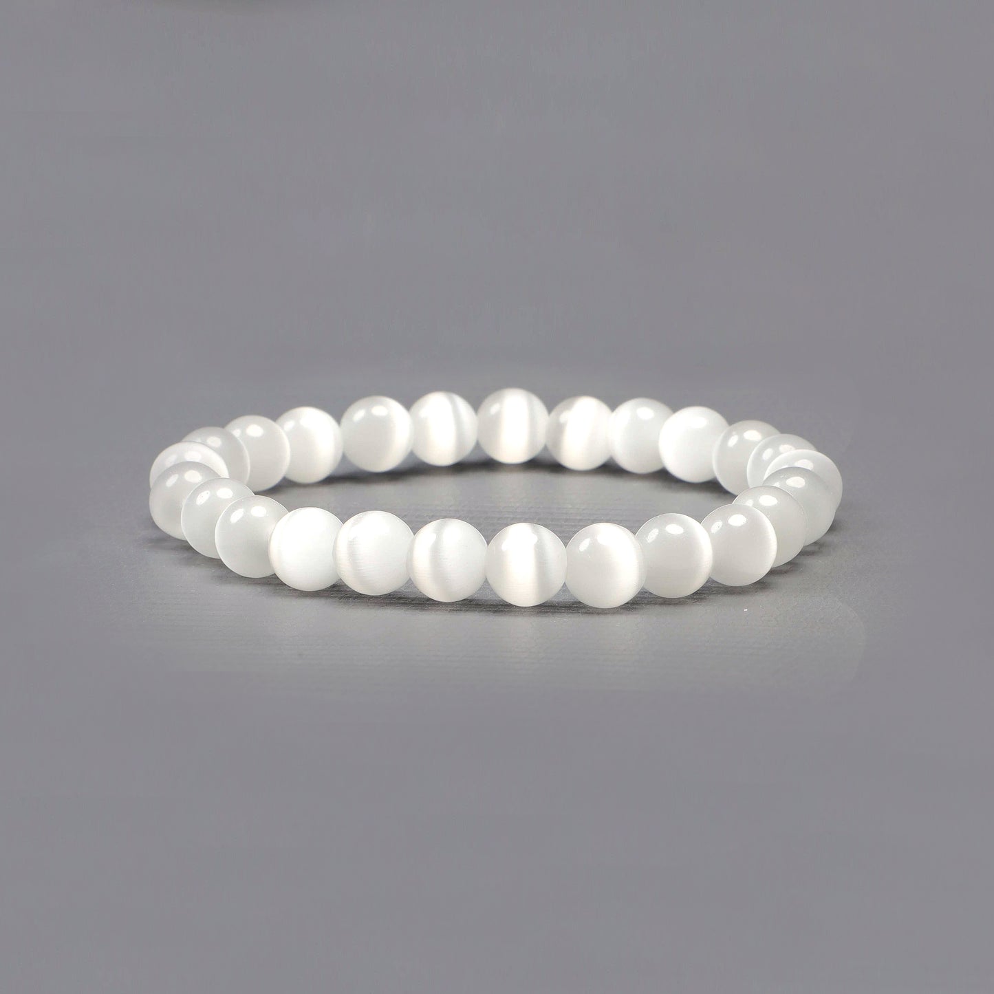 Selenite beads Bracelet