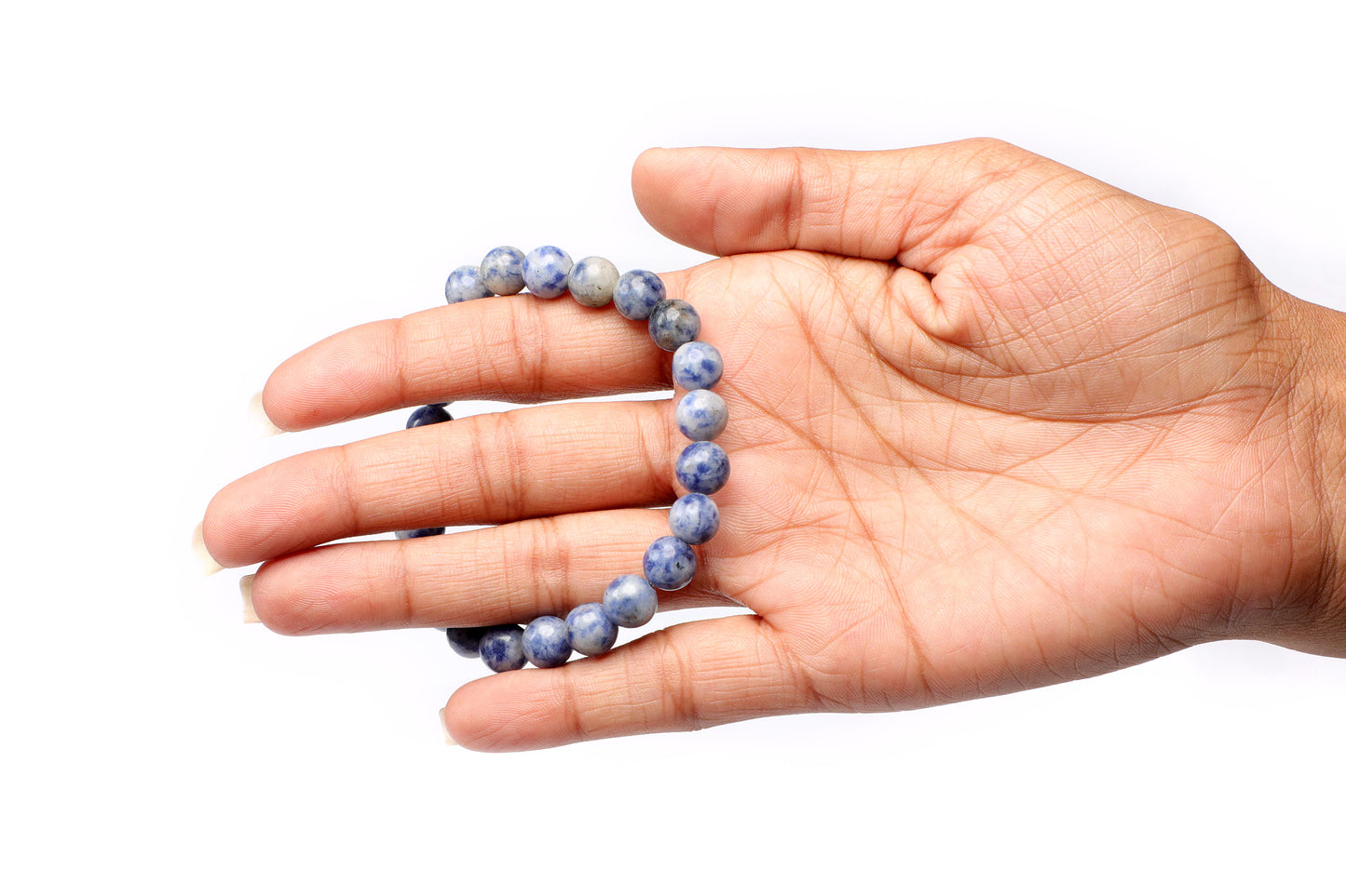 Blue Sodalite 08mm Beads Healing Reiki Bracelet