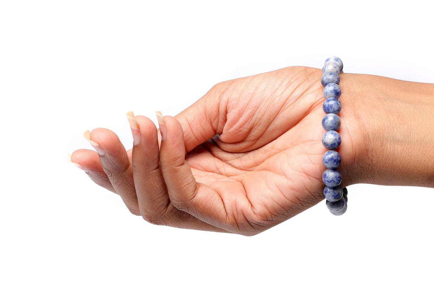 Blue Sodalite 08mm Beads Healing Reiki Bracelet