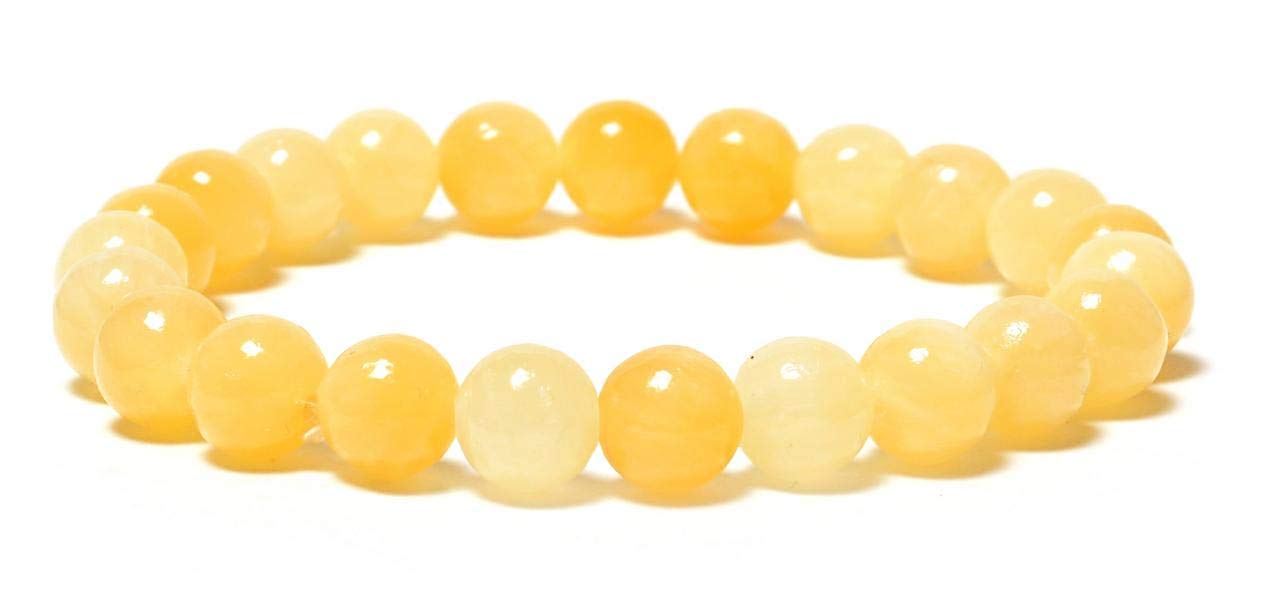 Yellow Aventurine 08mm beads Healing Stone Bracelet