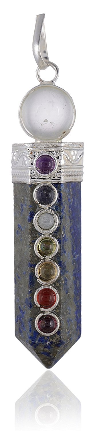 Lapis Lazuli - Seven Chakra Pendant