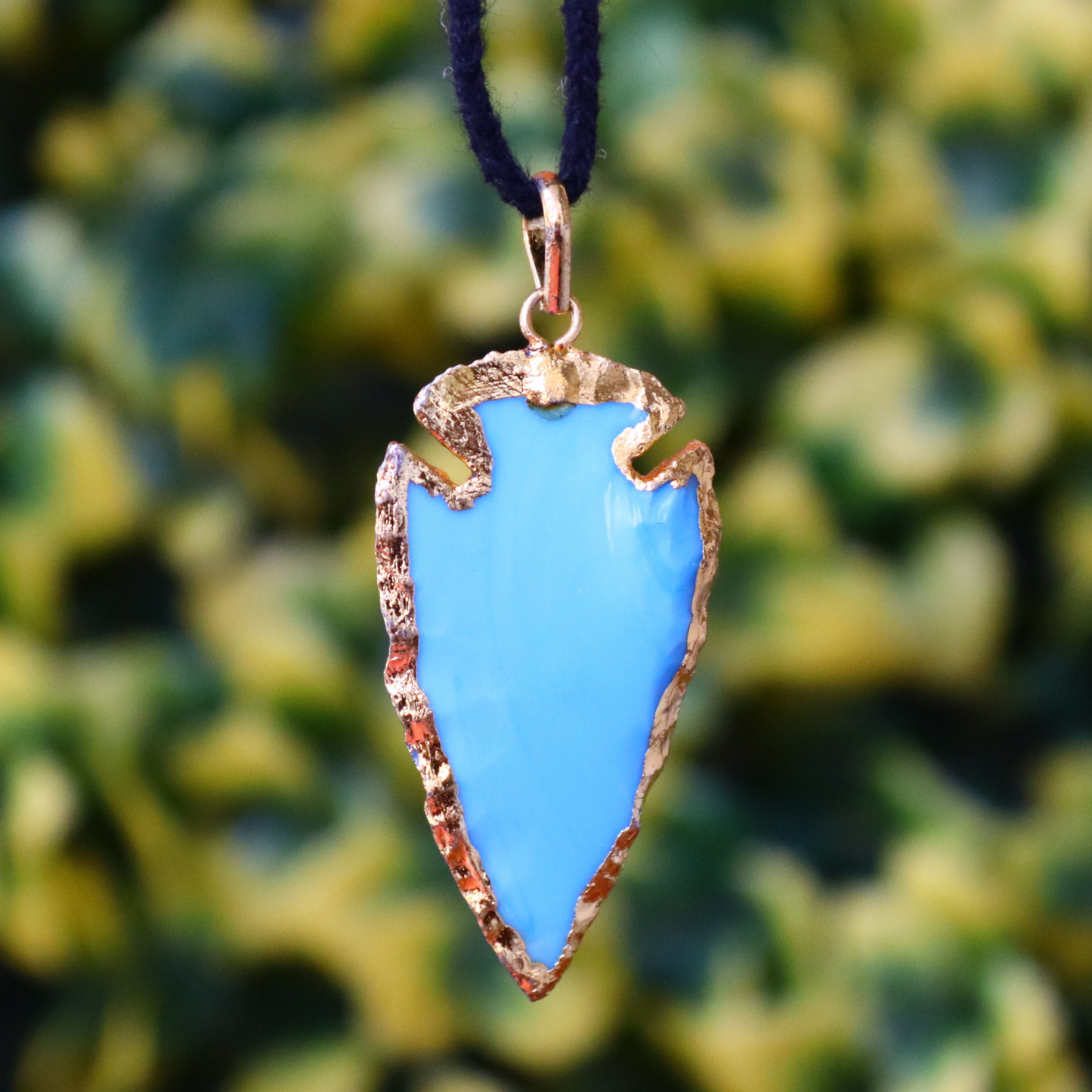 Turquoise Arrowhead Pendant