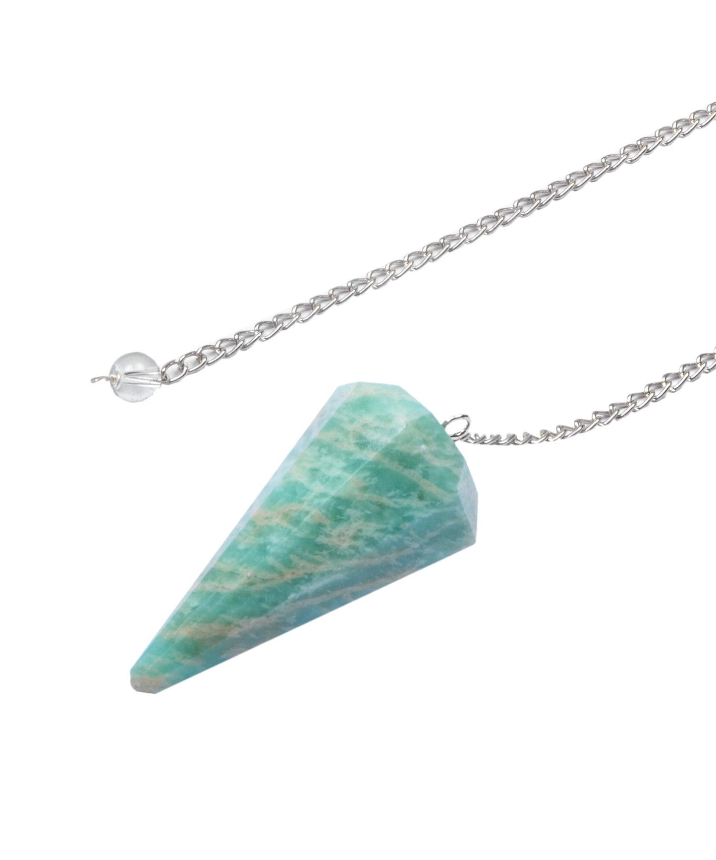 Amazonite Crystal Stone Pendulum Dowser Crystal Pendulum Reiki Healing Crystal