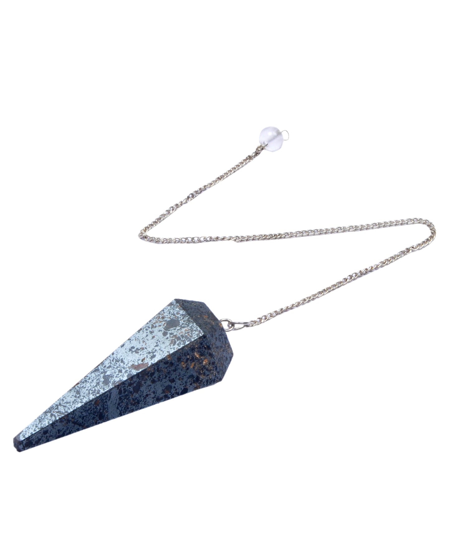 Apache Gold Crystal Stone Pendulum Dowser Crystal Pendulum Reiki Healing Crystal