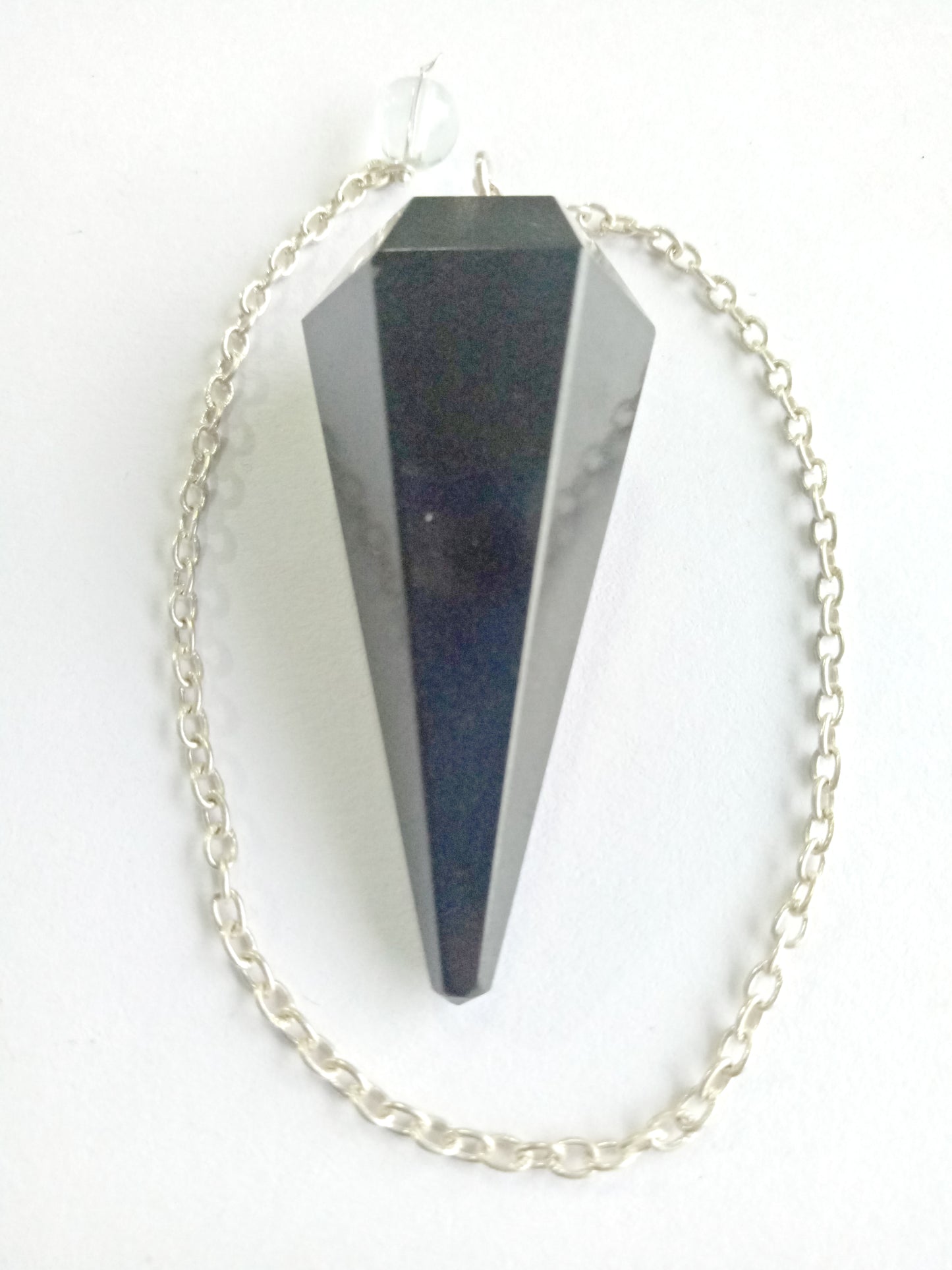 Black Tourmaline Crystal Stone Pendulum Dowser Crystal Pendulum Reiki Healing Crystal