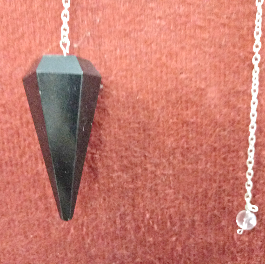 Black Tourmaline Crystal Stone Pendulum Dowser Crystal Pendulum Reiki Healing Crystal