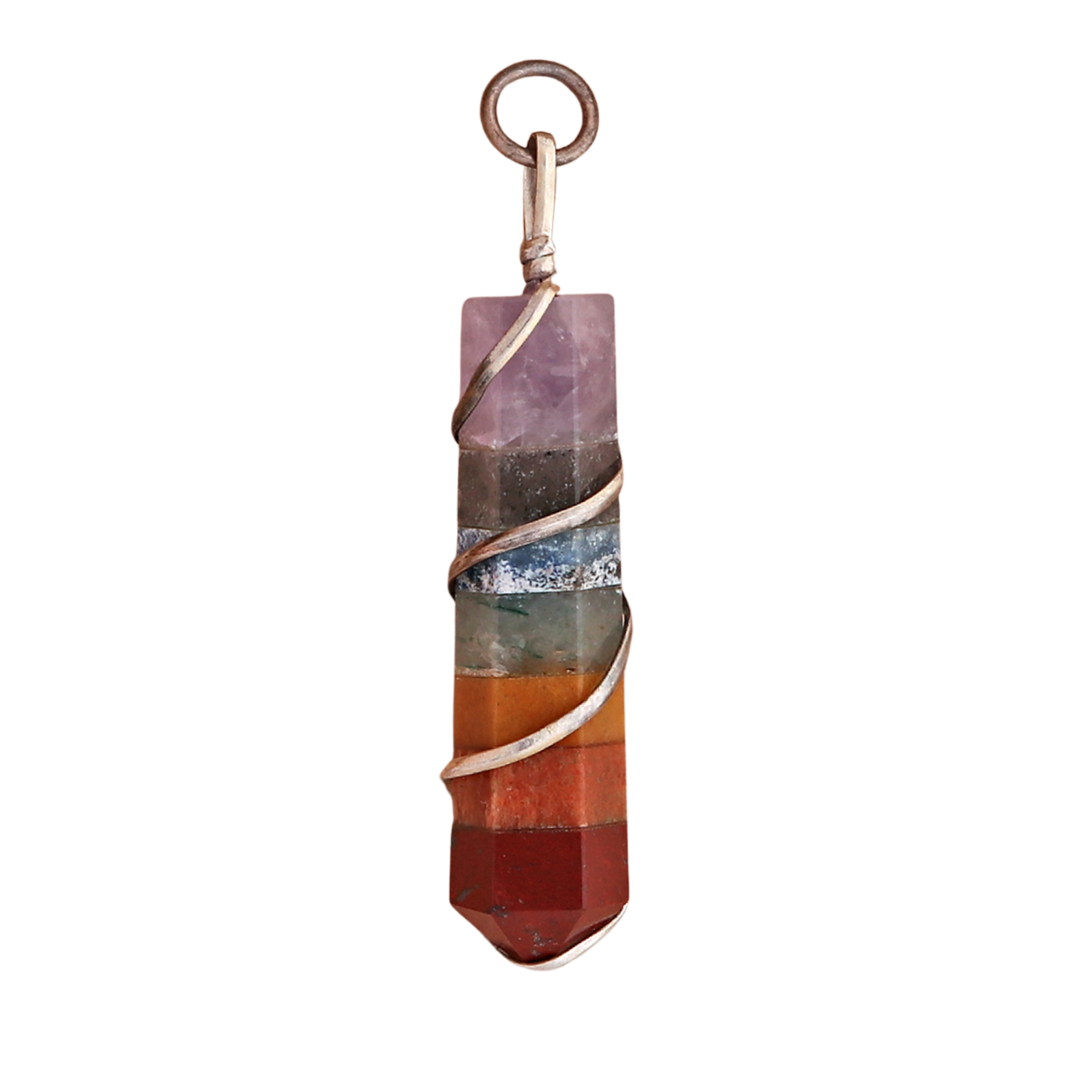 Seven Chakra Point Pendant