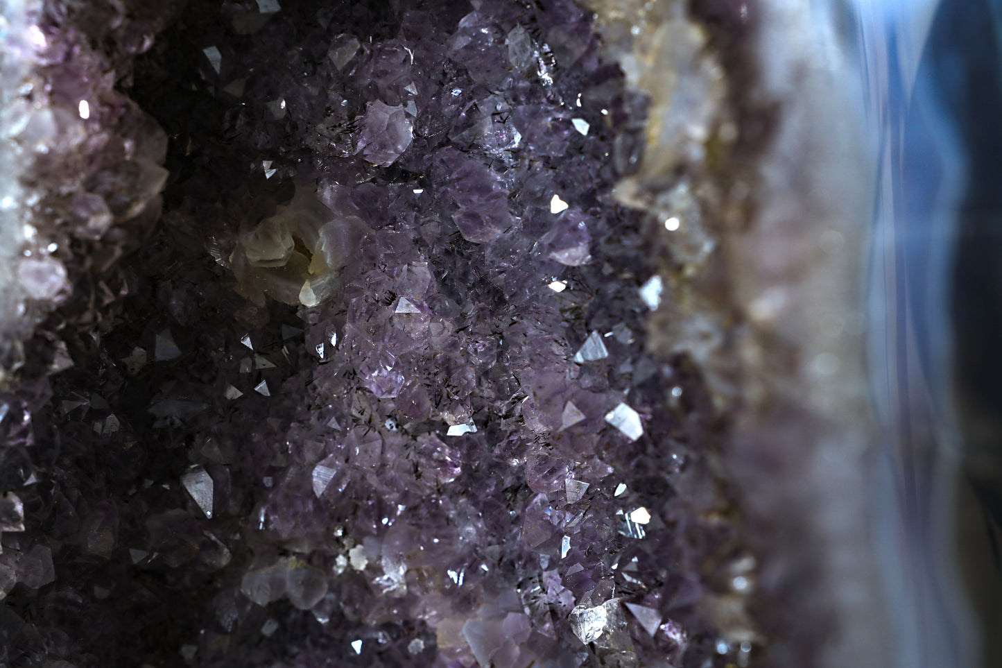 Amethyst Cluster Raw Geode Caves/Raw Clusters -18(H)X06(W)X06(L)Inch-(27.41Lb)