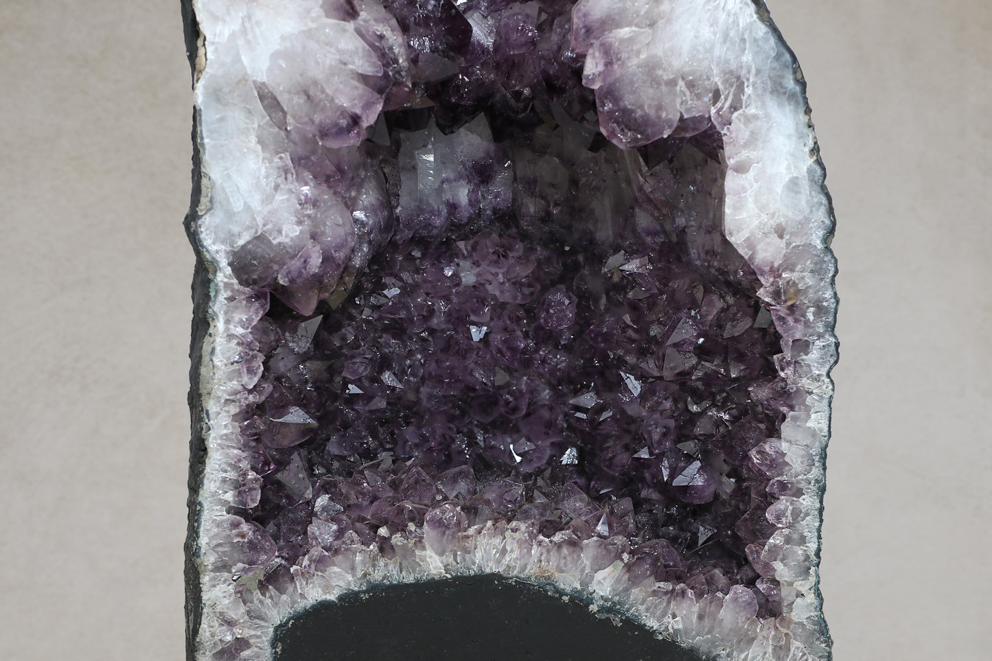 Amethyst Cluster Raw Geode Caves/Raw Clusters -26(H)X14(W)X14(L)Inch-(130.46Lb)