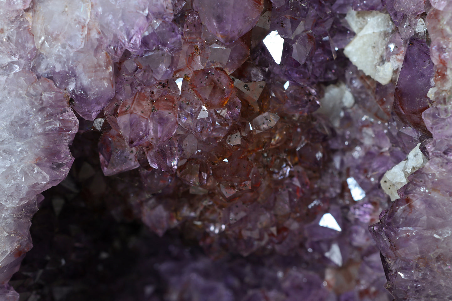 Amethyst Cluster Raw Geode Caves/Raw Clusters -26(H)X11.5(W)X11.5(L)Inch-(96.58Lb)