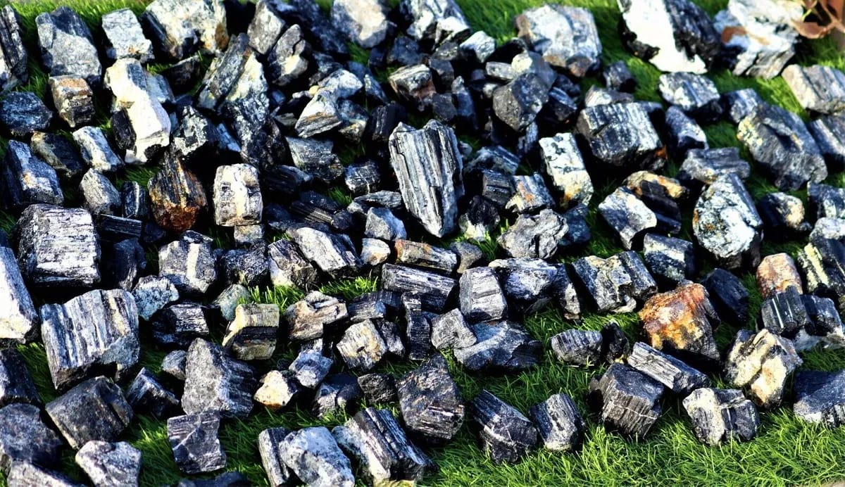 Raw Black Tourmaline Natural Black Tourmaline