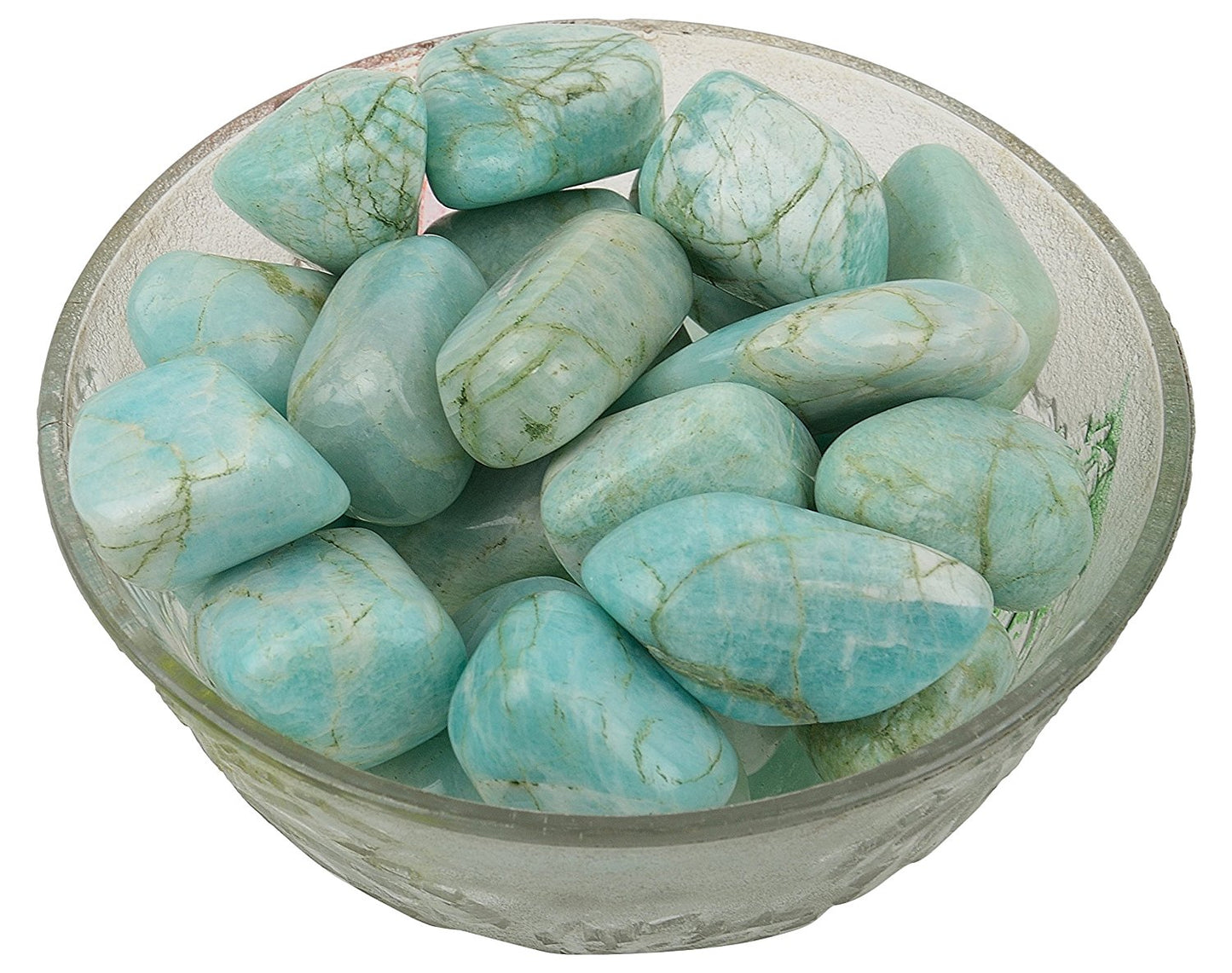 Amazonite Tumbled|100GR |5-6Pc| |2.5-3 cm|Healing Tumbled Stones