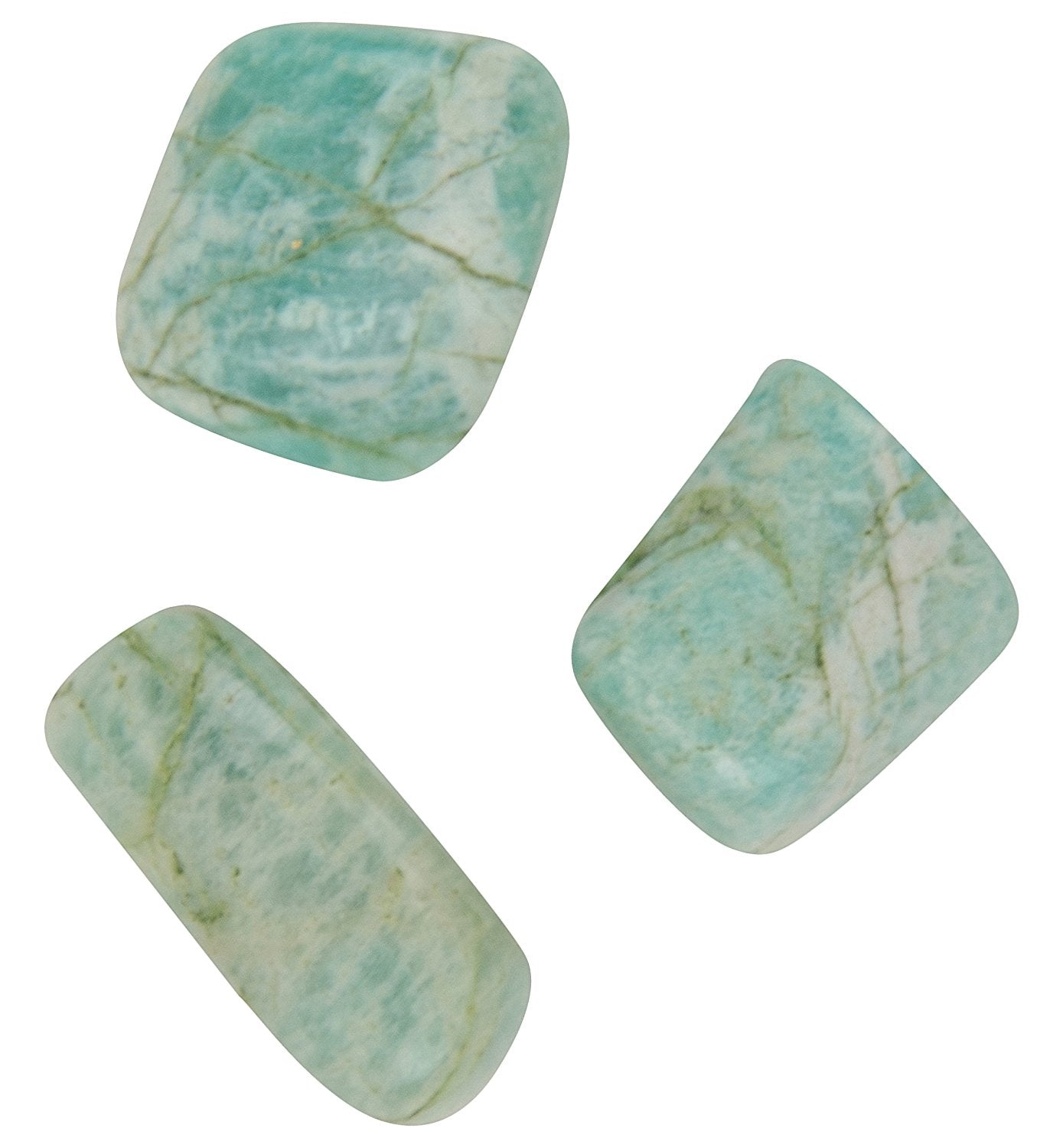 Amazonite Tumbled|100GR |5-6Pc| |2.5-3 cm|Healing Tumbled Stones