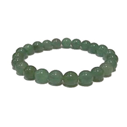 Green Aventurine 08mm beads bracelet