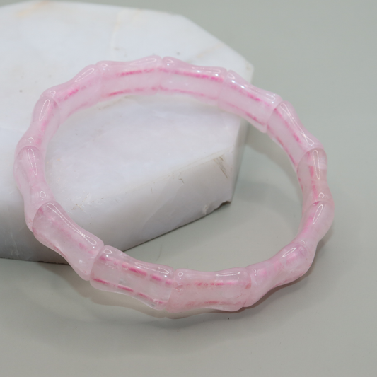 Pink Rose Quartz Bracelet