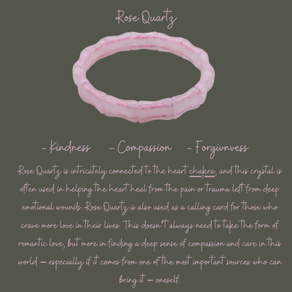 Pink Rose Quartz Bracelet