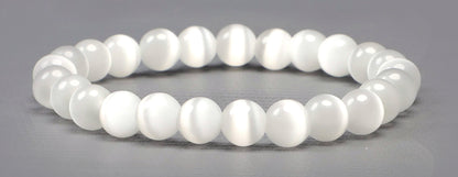 Selenite beads Bracelet