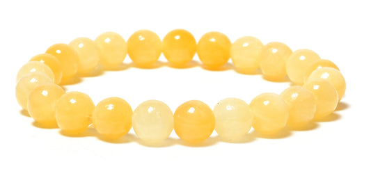 Yellow Aventurine 08mm beads Healing Stone Bracelet
