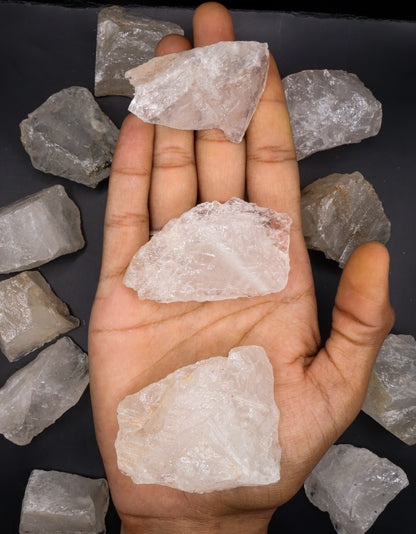 Quartz Sphatik Crystal Chunk