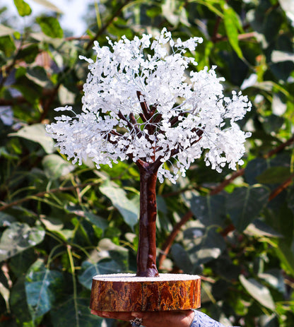 2000 Quartz Crystal Beads Gemstone Tree