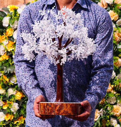 2000 Quartz Crystal Beads Gemstone Tree