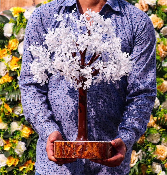2000 Quartz Crystal Beads Gemstone Tree
