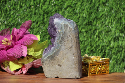 Amethyst Geode Crystal Cluster
