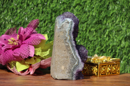Amethyst Geode Crystal Cluster