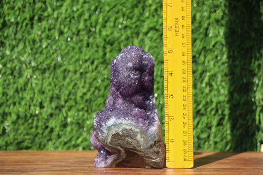 Amethyst Geode Crystal Cluster
