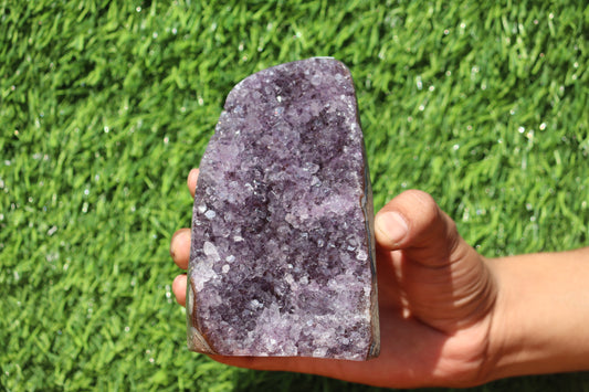 Amethyst Geode Crystal Cluster