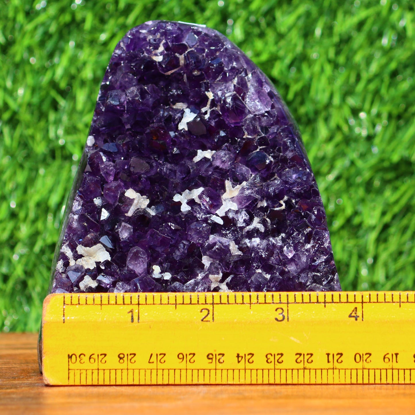 Amethyst Geode cathedral crystal cluster - 3X4X5 Inch(2.9Lb)