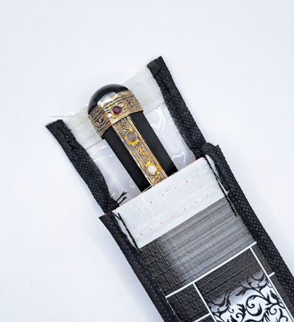 Black Tourmaline Seven Chakra Massage Wand