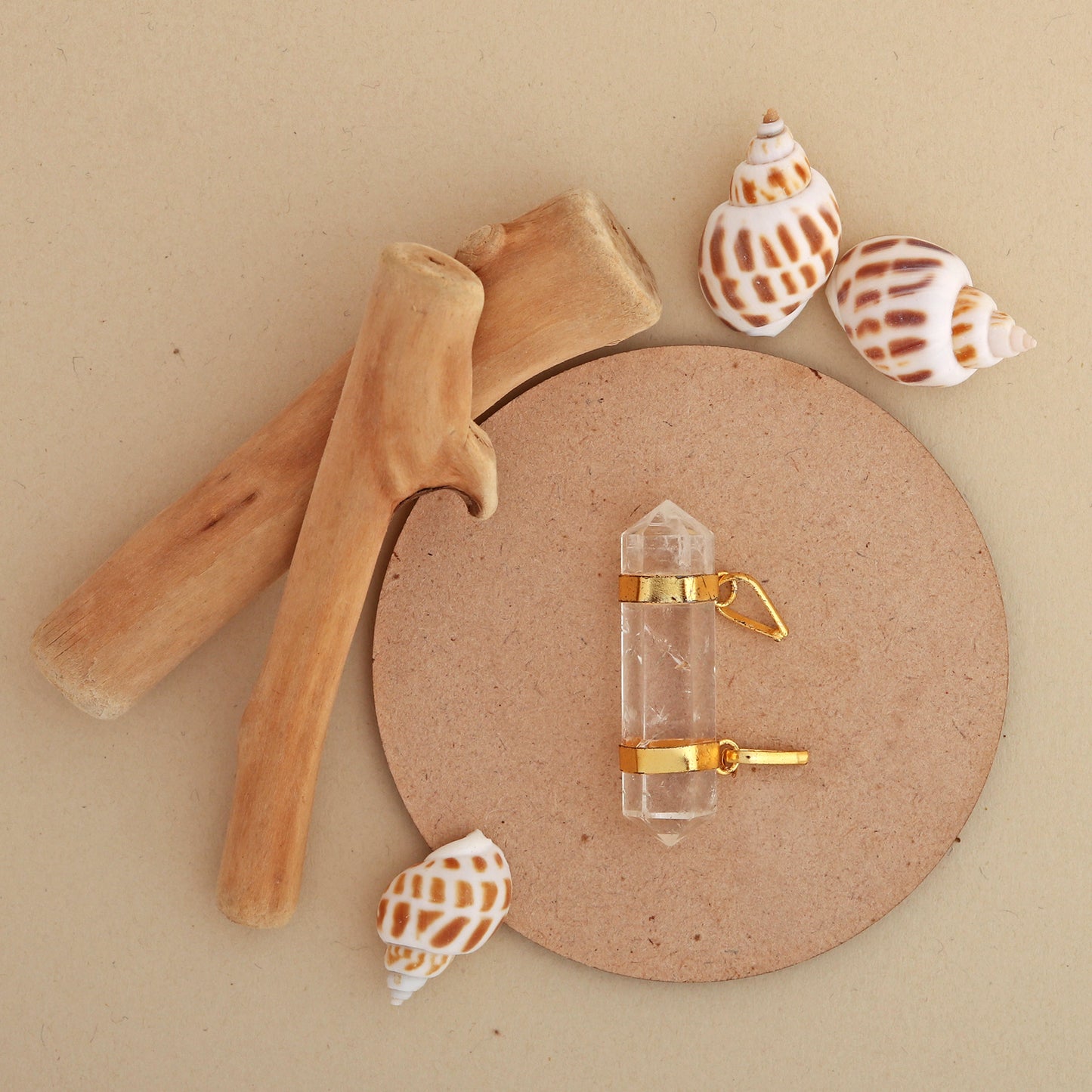 Quartz Crystal Double Terminated