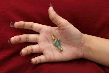 Green Aventurine Angel Pendant