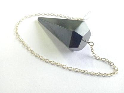 Black Tourmaline Crystal Stone Pendulum Dowser Crystal Pendulum Reiki Healing Crystal