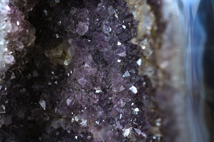 Amethyst Cluster Raw Geode Caves/Raw Clusters -18(H)X06(W)X06(L)Inch-(27.41Lb)