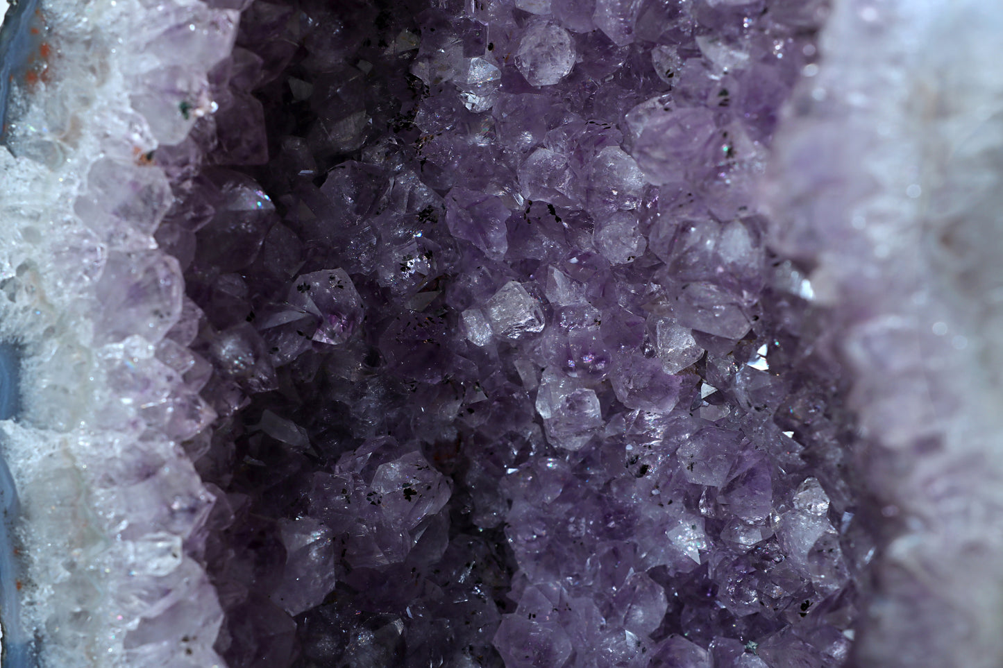 Amethyst Cluster Raw Geode Caves/Raw Clusters -18(H)X08(W)X08(L)Inch-(34.65Lb)