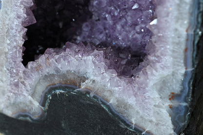 Amethyst Cluster Raw Geode Caves/Raw Clusters -18(H)X08(W)X08(L)Inch-(34.65Lb)