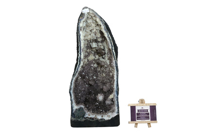 Amethyst Cluster Raw Geode Caves/Raw Clusters -19.5(H)X08(W)X06(L)Inch-(34.40Lb)