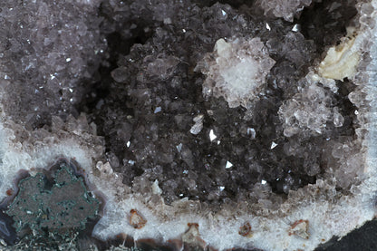 Amethyst Cluster Raw Geode Caves/Raw Clusters -19.5(H)X08(W)X06(L)Inch-(34.40Lb)