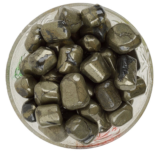 Apache Gold Tumbled|100GR |5-6Pc| |2.5-3 cm|Healing Tumbled Stones