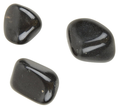 Black Tourmaline Tumbled|100GR |5-6Pc| |2.5-3 cm|Healing Tumbled Stones