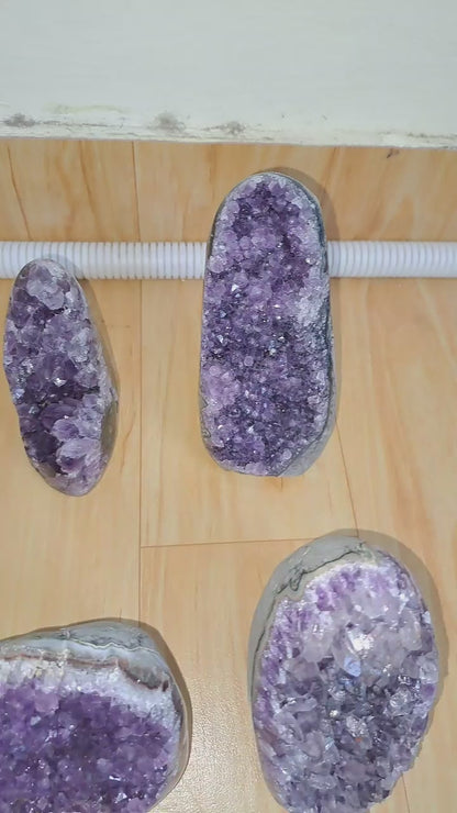 Deep Purple Amethyst Geodes Lot Wholesale Bulk Sale